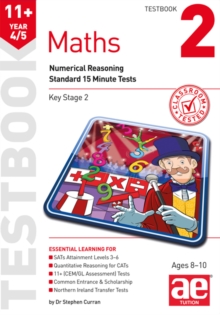 11+ Maths Year 4/5 Testbook 2: Standard 15 Minute Tests, Paperback Book 11+ Maths Year 4/5 Testbook 2: Standard 15 Minute Tests, Paperback Book