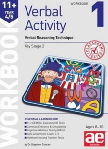 11+ Verbal Activity Year 4/5 : Verbal Reasoning Technique Workbook 1, Paperback Book 11+ Verbal Activity Year 4/5 : Verbal Reasoning Technique Workbook 1, Paperback Book
