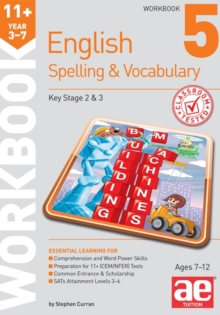 11+ Spelling and Vocabulary Workbook 5 : Intermediate Level, Paperback Book 11+ Spelling and Vocabulary Workbook 5 : Intermediate Level, Paperback Book