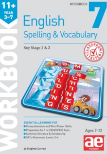 11+ Spelling and Vocabulary Workbook 7 : Intermediate Level, Paperback Book 11+ Spelling and Vocabulary Workbook 7 : Intermediate Level, Paperback Book