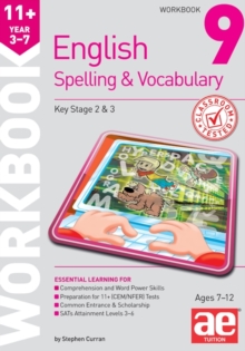 11+ Spelling and Vocabulary Workbook 9 : Advanced Level, Paperback Book 11+ Spelling and Vocabulary Workbook 9 : Advanced Level, Paperback Book