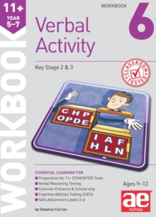 11+ Verbal Activity Year 5-7 Workbook 6 : Additional Multiple-Choice Practice Questions, Paperback Book 11+ Verbal Activity Year 5-7 Workbook 6 : Additional Multiple-Choice Practice Questions, Paperback Book
