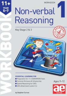 11+ Non-Verbal Reasoning Year 5-7 Workbook 1 : Including Multiple Choice Test Technique, Paperback Book 11+ Non-Verbal Reasoning Year 5-7 Workbook 1 : Including Multiple Choice Test Technique, Paperback Book