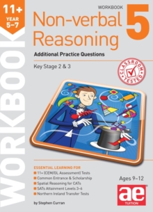 11+ Non-Verbal Reasoning Year 5-7 Workbook 5 : Additional Practice Questions, Paperback Book 11+ Non-Verbal Reasoning Year 5-7 Workbook 5 : Additional Practice Questions, Paperback Book