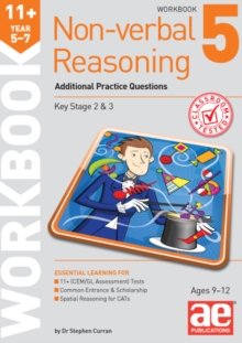 11+ Non-verbal Reasoning Year 5-7 Workbook 5 : Additional Practice Questions