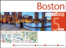 Boston Popout Map, Sheet map, folded Book Boston Popout Map, Sheet map, folded Book