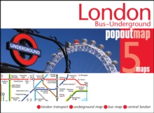 London Bus and Underground PopOut Map, Sheet map, folded Book London Bus and Underground PopOut Map, Sheet map, folded Book
