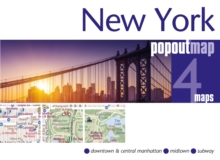New York PopOut Map, Sheet map, folded Book New York PopOut Map, Sheet map, folded Book