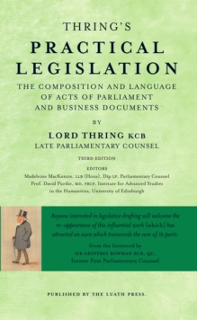 Thring's Practical Legislation