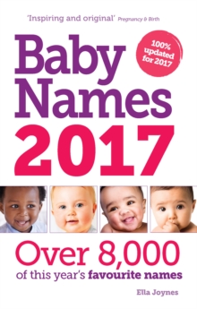 Baby Names 2017, Paperback Book Baby Names 2017, Paperback Book