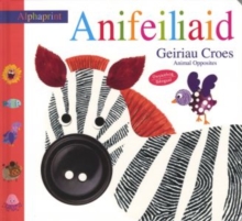 Cyfres Alphaprint: Anifeiliaid Geiriau Croes, Hardback Book Cyfres Alphaprint: Anifeiliaid Geiriau Croes, Hardback Book
