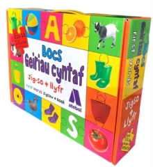 Bocs Geiriau Cyntaf - Llyfr a Jig-So, Other merchandise Book Bocs Geiriau Cyntaf - Llyfr a Jig-So, Other merchandise Book