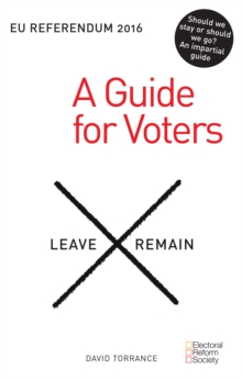 EU Referendum 2016: A Guide for Voters, Paperback Book EU Referendum 2016: A Guide for Voters, Paperback Book