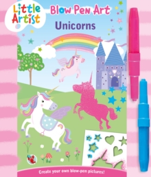 LITTLE ARTIST BLOW PEN ART UNICORNS