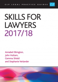 Skills for Lawyers 2017/2018, Paperback Book Skills for Lawyers 2017/2018, Paperback Book