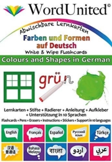 Colours and Shapes in German : Write & Wipe Flashcards