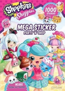 Shopkins Shoppies Mega Sticker Book, Paperback Book Shopkins Shoppies Mega Sticker Book, Paperback Book
