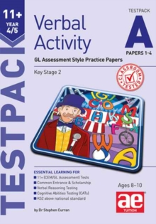 11+ Verbal Activity Year 4/5 Testpack A Papers 1-4, Undefined Book 11+ Verbal Activity Year 4/5 Testpack A Papers 1-4, Undefined Book