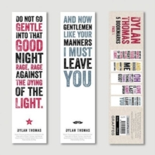 Dylan Thomas Bookmarks Pack 1