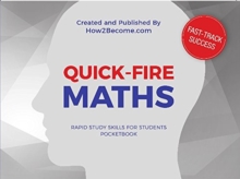 QUICK-FIRE MATHS Pocketbook : Tips and tricks to increase your mathematical speed, Paperback / softback Book QUICK-FIRE MATHS Pocketbook : Tips and tricks to increase your mathematical speed, Paperback / softback Book