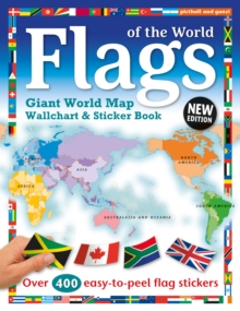 Flags of the World : World Map Wallchart Poster and Sticker Book