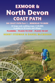 Exmoor & North Devon Coast Path Trailblazer Walking Guide : Minehead to Bude