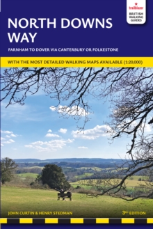 Trailblazer Publications North Downs Way Trailblazer Walking Guide 3e , Practical Guide With Large-Scale Walking Maps & Guides To Towns & Villages - Planning, Places To Stay,
