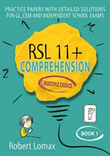 RSL 11+ Comprehension, Multiple Choice : Book 1