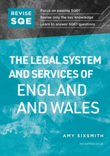 Revise SQE The Legal System and Services of England and Wales : SQE1 Revision Guide 2nd ed