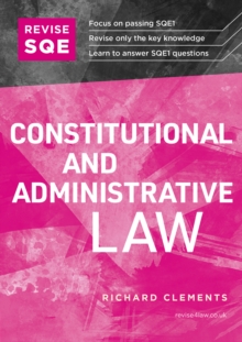 Revise SQE Constitutional and Administrative Law : SQE1 Revision Guide 2nd ed