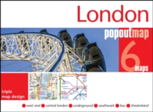 London PopOut Map : 3 PopOut maps in one handy, pocket-size format