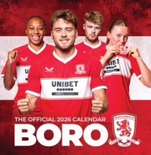 The Official Middlesbrough Desk Calendar 2026