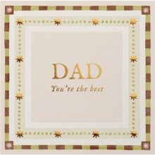 Dad Youre The Best : Fill-in-the-Blank Keepsake Book That Can Be Sent as a Card