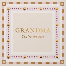 Grandma Youre The Best : Fill-in-the-Blank Keepsake Book That Can Be Sent as a Card