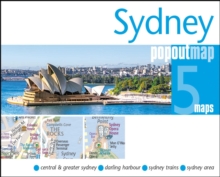 Sydney PopOut Map - pocket-size, pop up map of Sydney city centre