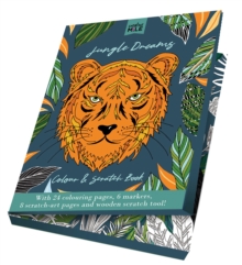 Jungle Dreams Colour and Scratch Book