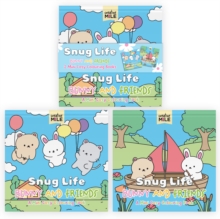 2 Pack Mini Colouring Book   Snug Life Cosy Colouring Bunny and Friends