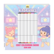 K Pop Vibes Cosy Colouring Book & Markers