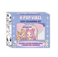 K Pop Vibes Cosy Colouring Kit with Headband
