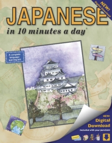 Japanese in 10 Minutes a Day, Paperback Book Japanese in 10 Minutes a Day, Paperback Book