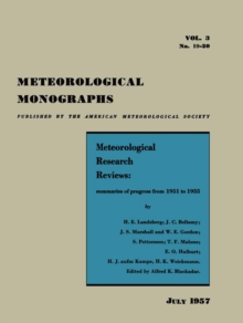 Meteorological Research Reviews : Summaries of Progress from 1951 to 1955. Applied Meteorology.