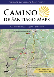 Camino De Santiago Maps : Camino Frances: St Jean - Santiago