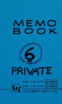 Lee Lozano : Private Book 6, Spiral bound Book Lee Lozano : Private Book 6, Spiral bound Book