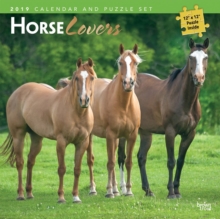 Horse Lovers 2019 Square Wall Puzzle Calendar, Calendar Book Horse Lovers 2019 Square Wall Puzzle Calendar, Calendar Book