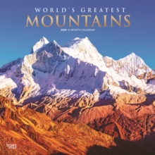 Mountains, World's Greatest 2020 Square Wall Calendar, Calendar Book Mountains, World's Greatest 2020 Square Wall Calendar, Calendar Book