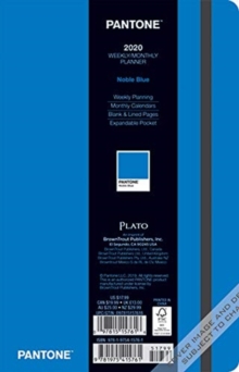 Pantone Planner 2020 Compact Plato Noble Blue, Diary Book Pantone Planner 2020 Compact Plato Noble Blue, Diary Book