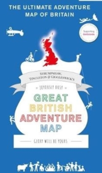 Great British Adventure Map, Sheet map Book Great British Adventure Map, Sheet map Book
