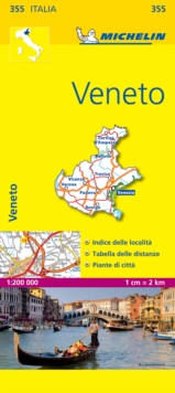 Map 0355 Veneto, Sheet map, folded Book Map 0355 Veneto, Sheet map, folded Book