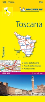 Toscana, Sheet map, folded Book Toscana, Sheet map, folded Book