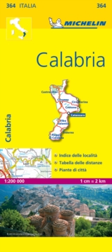 Calabria - Michelin Local Map 364 : Map